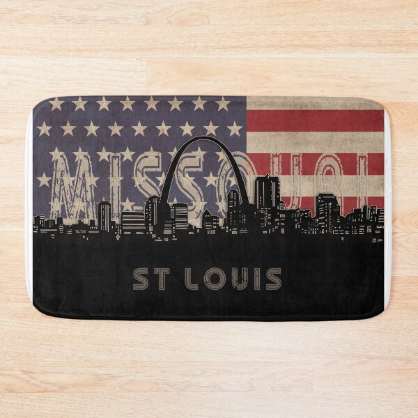 Item preview, st louis skyline flag designed and sold by BekimART2.