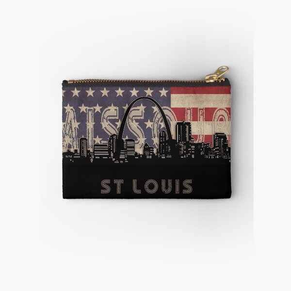 Item preview, st louis skyline flag designed and sold by BekimART2.