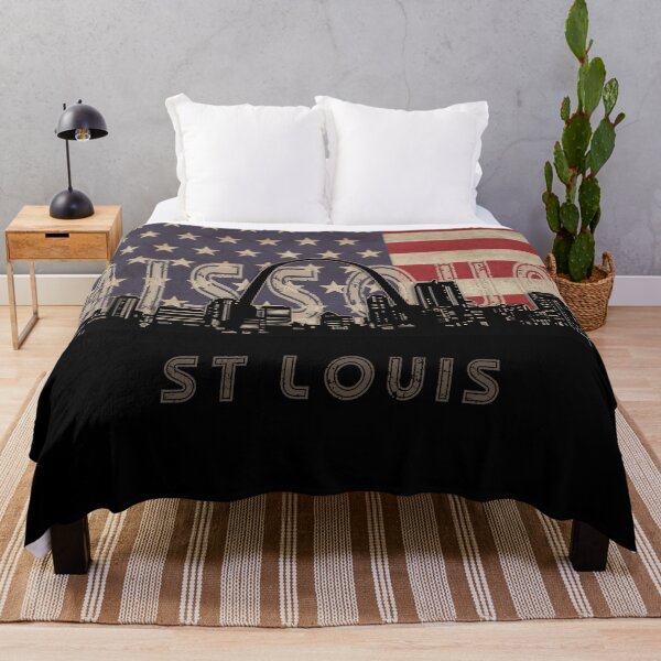 Item preview, st louis skyline flag designed and sold by BekimART2.