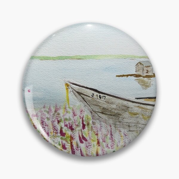 Item preview, Old boat in Lupins designed and sold by John MacEachern.