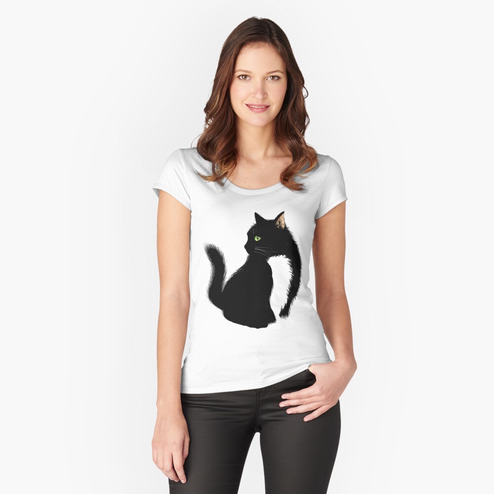 Item preview, Fitted Scoop T-Shirt designed and sold by oekart.