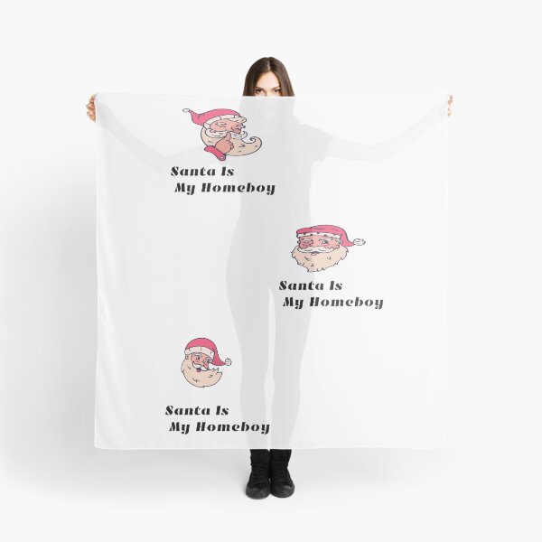 Item preview, Santa Is My Homeboy designed and sold by DamaliePierre.