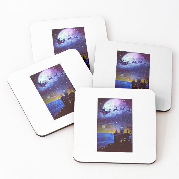 Item preview, Santa above Battery Point Light designed and sold by Dixie Goode.