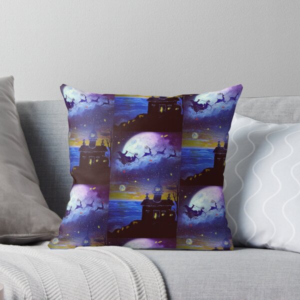 Item preview, Santa above Battery Point Light designed and sold by Dixie Goode.