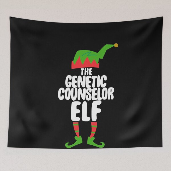 Item preview, Christmas Elf The Genetic Counselor Elf designed and sold by Bendthetrend.
