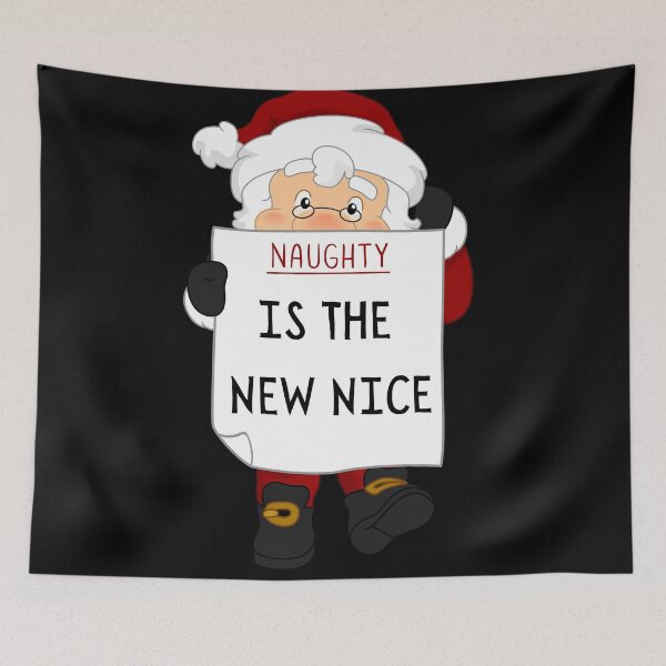 Item preview, Naughty is The New Nice designed and sold by fahrurrozzi.