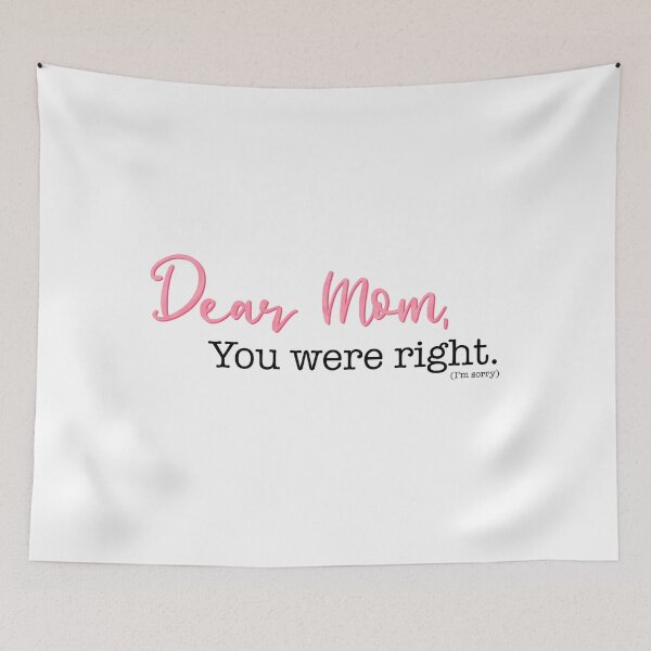 Item preview, Pink Dear Mom designed and sold by Elle  Hazlett.