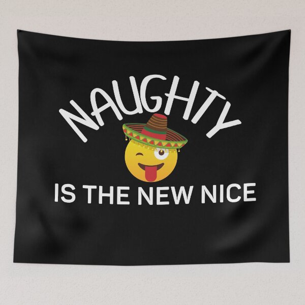 Item preview, Naughty is The New Nice designed and sold by fahrurrozzi.