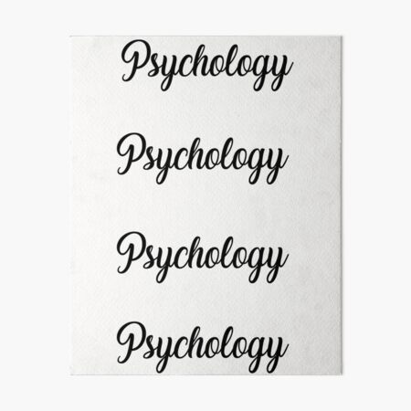 Psychology Definition | Art Board Print