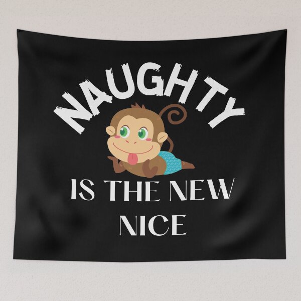 Item preview, Naughty is The New Nice designed and sold by fahrurrozzi.