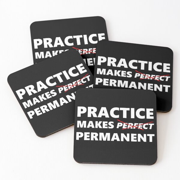 Item preview, Practice Makes Permanent designed and sold by AdsInspiration.