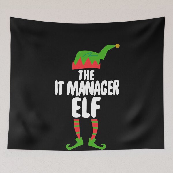 Item preview, Funny The IT Manager ELF  Christmas Holiday Gifts designed and sold by Bendthetrend.