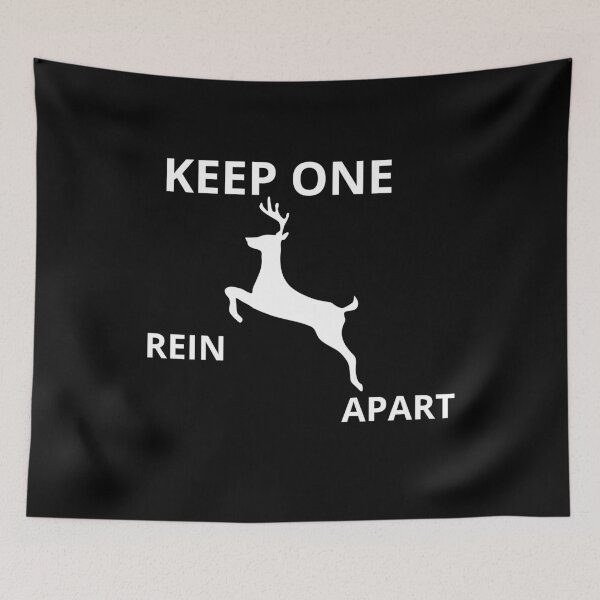 Item preview, Keep one rein apart (black) designed and sold by cute105.