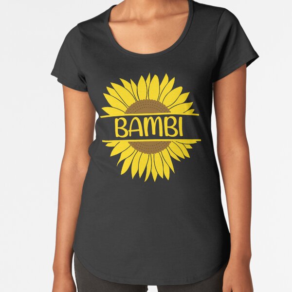 Artikel-Vorschau von Bambi Namensschild Sonnenblume, designt und verkauft von ToniaKroeger.