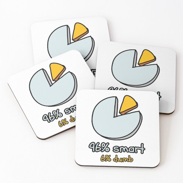 Item preview, 96% Smart, 6% Dumb designed and sold by PaulArden.