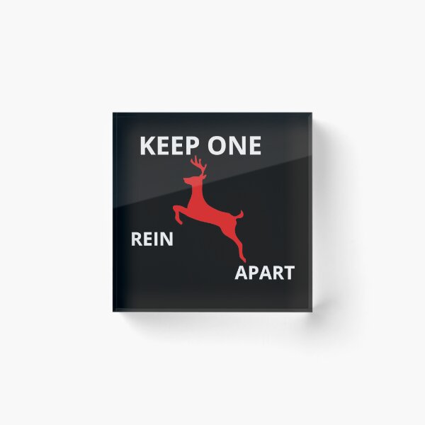 Item preview, Keep one rein apart (red) designed and sold by cute105.