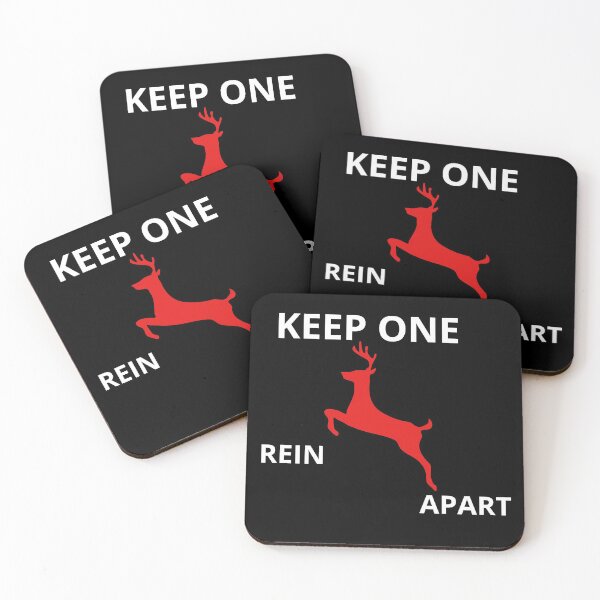 Item preview, Keep one rein apart (red) designed and sold by cute105.