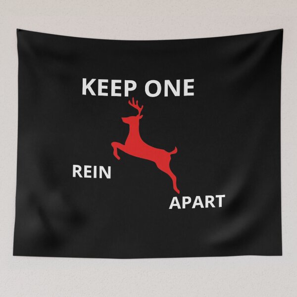Item preview, Keep one rein apart (red) designed and sold by cute105.