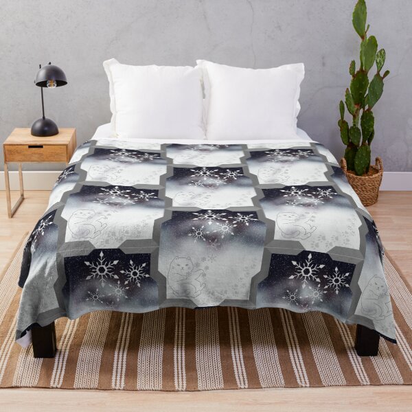Christmas Cat Throw Blanket
