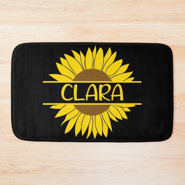 Item preview, Clara Name Tag Sunflower designed and sold by ToniaKroeger.
