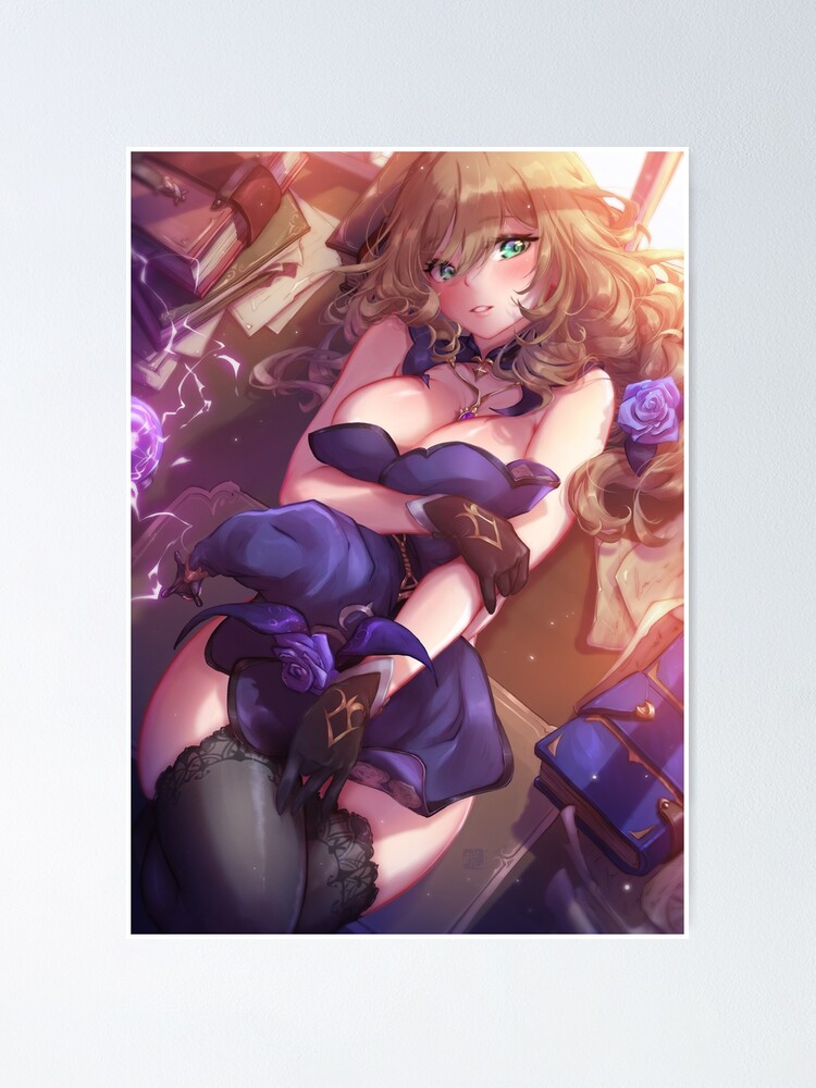 Alternate view of Lisa | Genshin Impact Poster