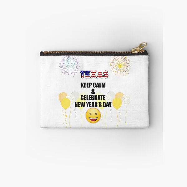 Item preview, Texas Keep Calm & Celebrate New Year Day | Texas Edition designed and sold by BestBash.
