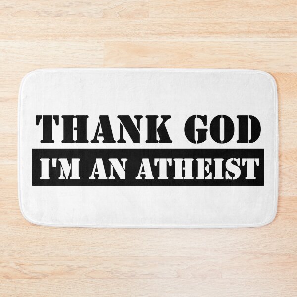 Item preview, Atheist Funny Quote designed and sold by Gevover.