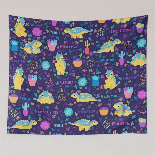 Item preview, Spiky Friends pattern designed and sold by LittleOrionShop.