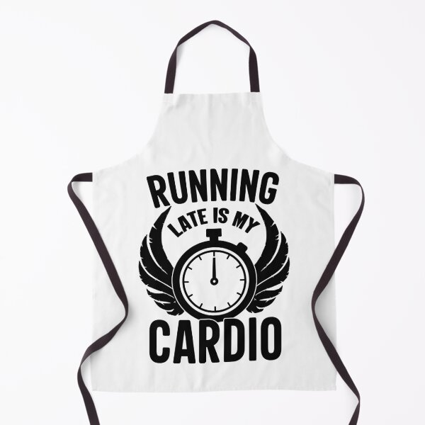 Item preview, Running Late Is My Cardio designed and sold by GravitiTees.