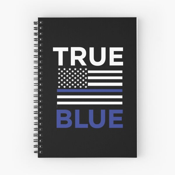 Aperçu de l'œuvre True Blue - Thin Blue Line - Back The Blue créée et vendue par ThreadofHonor.