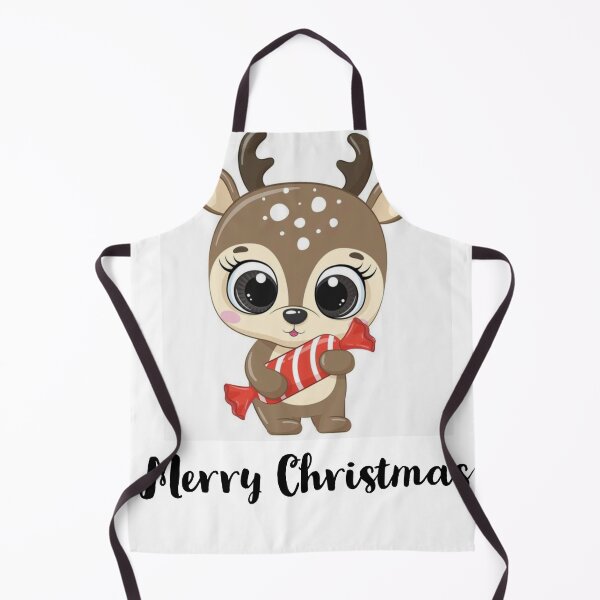 Item preview, Cute reindeer and Merry Christmas designed and sold by Rabiah00.
