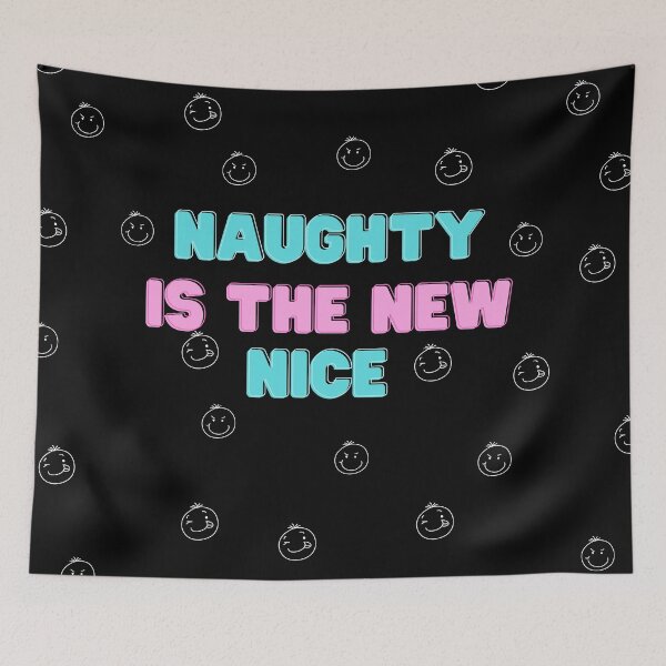 Item preview, Naughty is The New Nice designed and sold by fahrurrozzi.