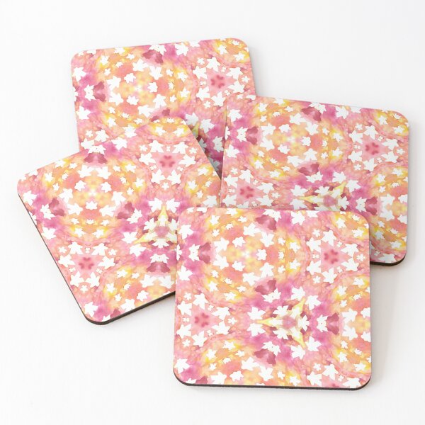 Item preview, Meeple Kaleidoscope in Pink designed and sold by Zab Butler Design.