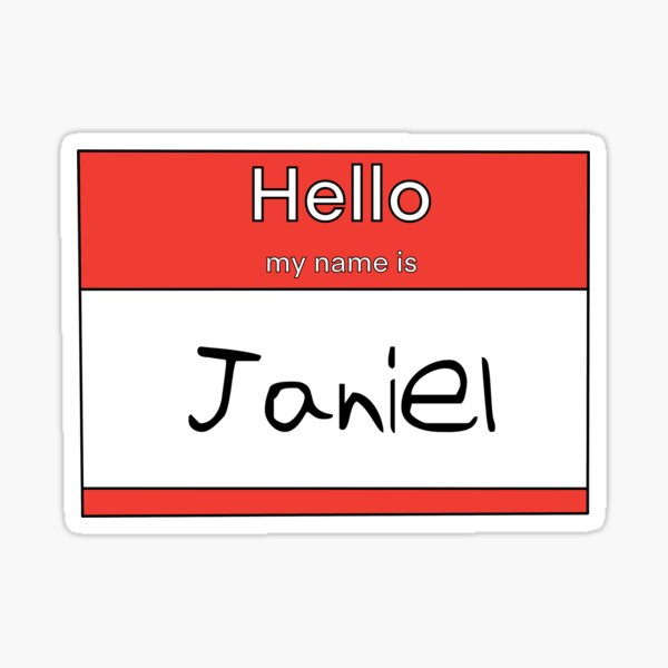 Janiel Sticker