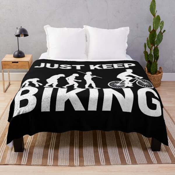 Item preview, Just Keep Biking evolution march distressed designed and sold by AllLeftSides42.