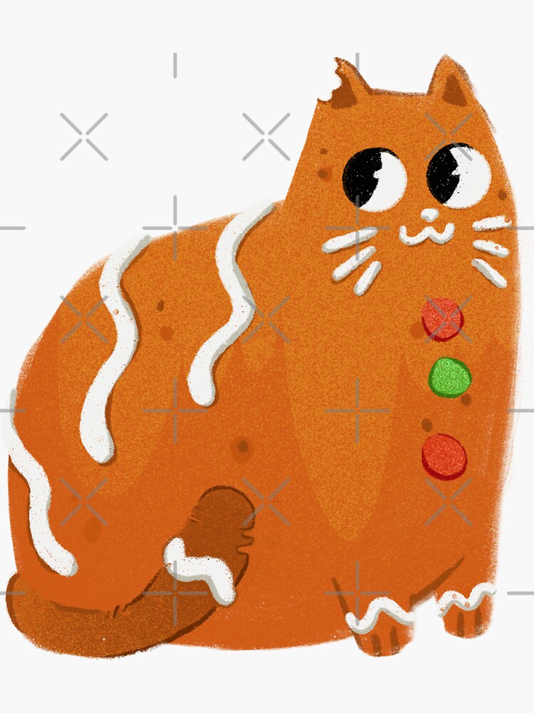 Gingerbread cats on sale