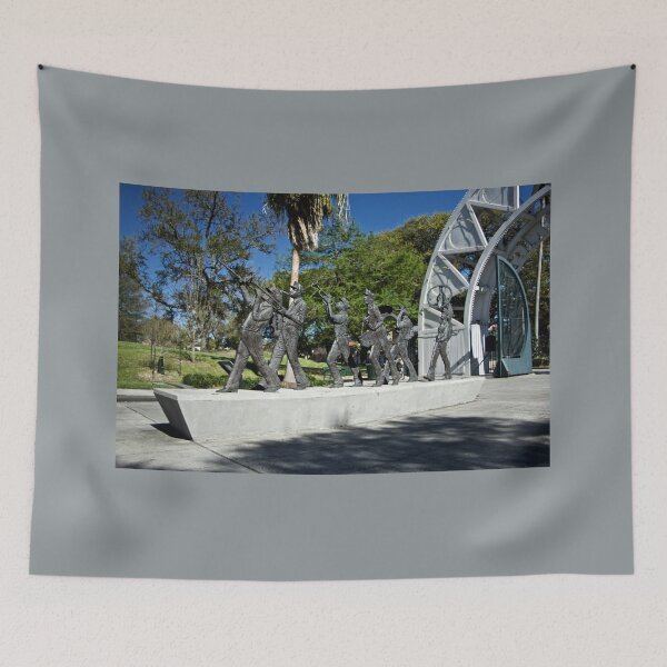 Item preview, Musicians in Louis Armstrong Park designed and sold by Linda Bianic.