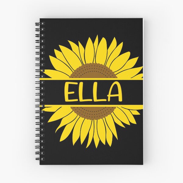 Item preview, Ella Name Tag Sunflower designed and sold by ToniaKroeger.