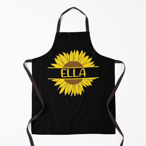 Item preview, Ella Name Tag Sunflower designed and sold by ToniaKroeger.