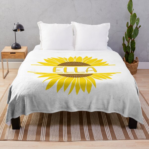Item preview, Ella Name Tag Sunflower designed and sold by ToniaKroeger.