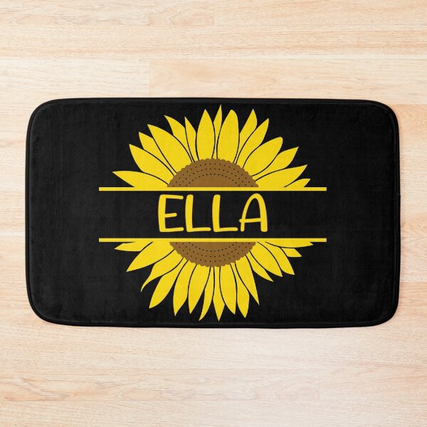 Item preview, Ella Name Tag Sunflower designed and sold by ToniaKroeger.