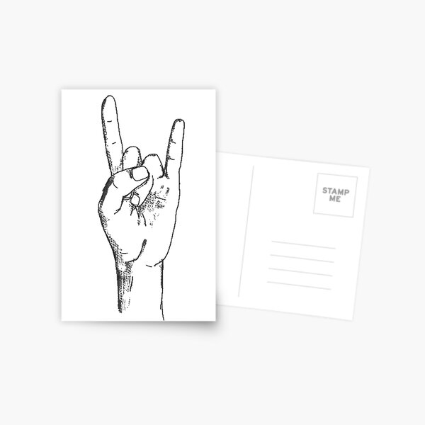 Rock On Carte postale