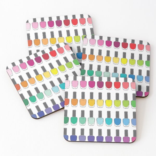 Item preview, Nail Polish, Colorful Nails, Manicure designed and sold by ScarletCrownArt.