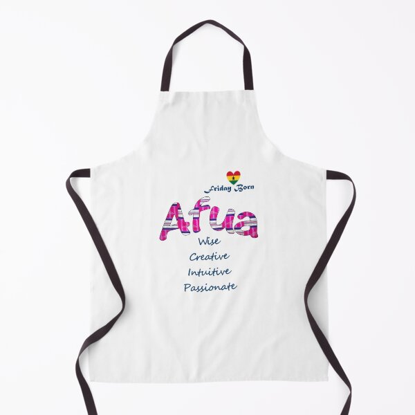 Item preview, Friday Born Ghanaian Female Name 'Afua' in pink designed and sold by WhoWeAre.