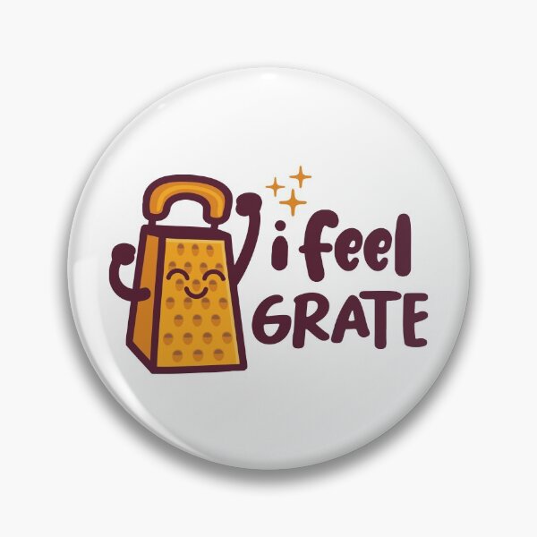 Item preview, I Feel Grate Funny Pun on Light designed and sold by miftake.
