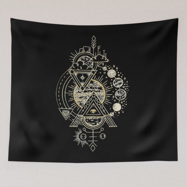 Item preview, Abstract Solar System Celestial Space Three designed and sold by Paulele.