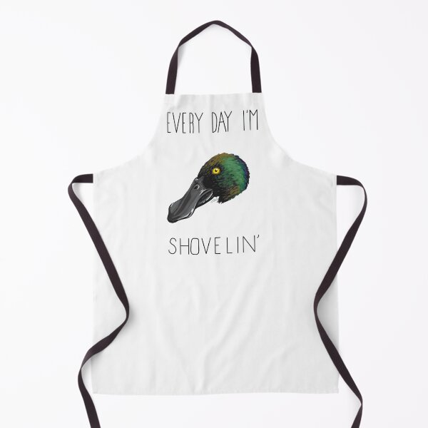 Item preview, Every Day I'm Shovelin' (Northern Shoveler) designed and sold by LauraWolfArtist.