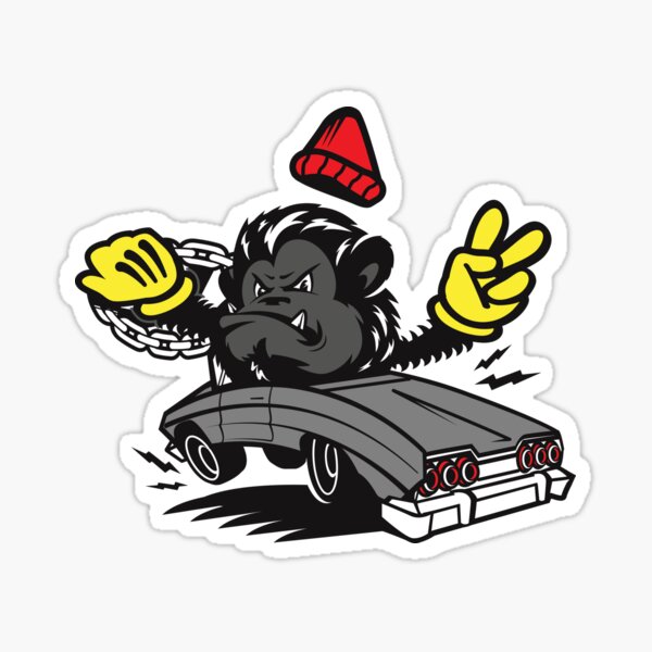 Ride Low and Slow Sticker