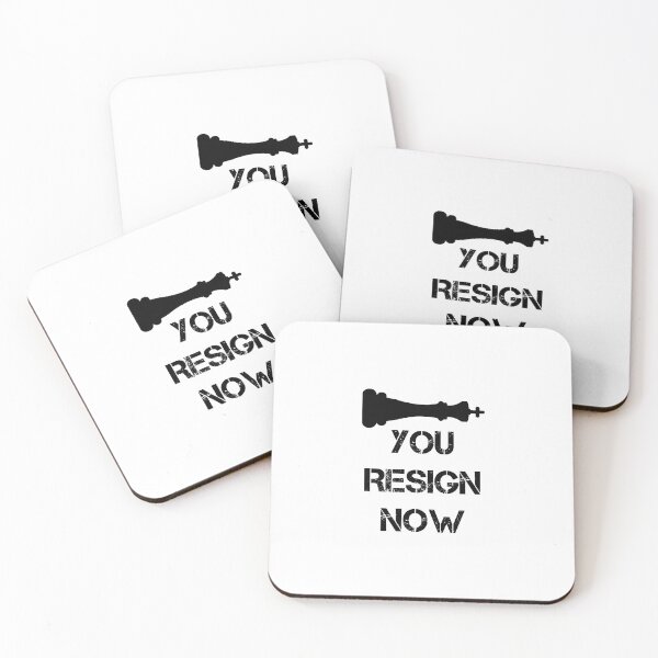 Item preview, You resign Now Queens Gambit designed and sold by Avgeek21.
