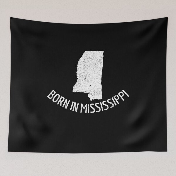 Item preview, Born In Mississippi designed and sold by Obiscidan.